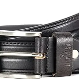 the clownfish Men's Genuine Leather Belt with Textured/Embossed Design-picture-52