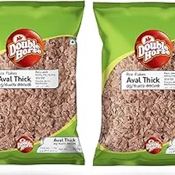 Double Horse Organic Fibre Rich Red Thick Aval 500grams | Pack of 2| Thick Red Rice Poha/Chemba Rice Aval | Matta Poha | Poha | Chemba Poha | Export Quality | Pauwa |Chira|Sira| Healthy|-picture-27
