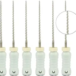Waldent Professional H-File 21mm #15 | Stainless Steel Endodontic Hand File | Tear Drop Cross-Section | Non-Cutting Pilot Tip | Autoclavable | Pack of 6-picture-10