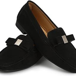 yoho Bliss Comfortable Slip On Semi Casual Loafer for Women | Stylish Fashion Moccasins Range | Cushioned Footbed Finish | Flexible | Style & All-Purpose | Formal Office Wear Shoe-picture-36