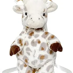 MERISHOPP Plush Giraffe Backpack Holiday Decoration Party Favors Cute Animal Plush Bag-picture-11