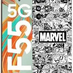 Marble Comic Samsung Galaxy F55 5g Mobile Back Skin Rear Screen Guard Protector Film Wrap (Coverage - Back+Camera+Sides)-picture-30