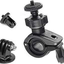 SHOPEE Action Cameras Bike Motorcycle Mount Moto Bicycle Handlebar Clamp Holder or Bracket for Hero 13/12/11/10/9/8/7, Osmo Action 3 & 4 SJCAM,Insta 360 Light Weight & Durable/Outdoor Portable-picture-16