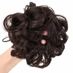 Styleish Women's Brown Bun 35gm Hair extensions-picture-15
