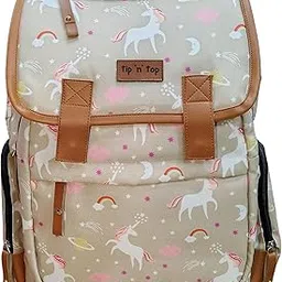 Tip 'n' Top Baby Diaper Backpack cum Laptop bag for kids and Working parents (Grey Unicorn) Baby Diaper Organiser Bag-picture-20