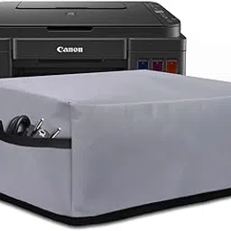 crasome Dust & Water Proof Printer Cover for Canon Pixma G3000 / G3012 / G3010 / G2012 (Grey)-picture-29