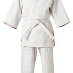 Addiction Men's and Women's Floor Length Karate Dress (38, off white, 1)-picture-38