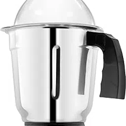 Sunmeet Heavy Quality Liquid jar for Mixer Grinder Stainless Steel Mixer Liquid Jar with Handle SA3, Silver Pack of 1-picture-44