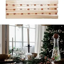 Christmas Tablecloth Christmas Decor for Kitchen Dining Dinner Decor Parties 140x140cm-picture-10