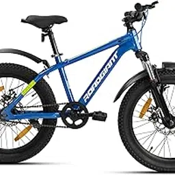 ROADGIANT Kiev 20T Dual Disc Brake | MTB | Aluminum Frame Bicycle |Single Speed | Front Suspension | Unisex | Kids Cycle for All-Terrain Riding (Ocean Blue)-picture-21