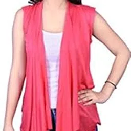 Kanchan World Women's Silk Henley Neck Shrug-picture-38