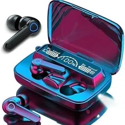 M-19 Earbud TWS Wireless in Ear Earbuds with Touch Control Gaming Bluetooth Earphone Bluetooth Headset (Model-M-19,Multicolor, True Wireless)-image-6