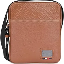 tommy hilfiger Genuine Leather Cross Body for Men, Black, PORTOBELLO-picture-31