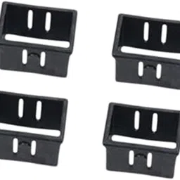 MERISHOPP 4 Pieces Square Tube Bushings Hollow Sleeve for Exercise Machine Attachments | Sports Equipment | Outdoor Sports Gear | Exercise Gear-image-46