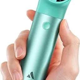 Aecooly Portable Handheld Fan, Powerful Turbo Mini Fan, 19000 RPM High Speed Aero Ultra, 11.5H Max Cooling Time, 7 Speeds Aluminum Case, Pocket Rechargeable Personal Small Travel GIfts for Women-Green-image-20