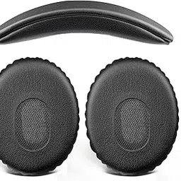 SOULWIT Earpads Cushions with High-Density Noise Isolation Foam+ Headband Pad, Replacement Kit for Bose QuietComfort 3 (QC3) Headphones (Do Not Fit OE1) - Black-picture-27