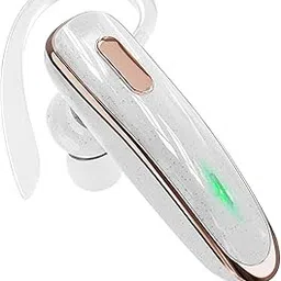 OTOZABU Bluetooth Headset, Wireless Bluetooth Earpiece with Charging Case for Trucker, Office White-picture-18