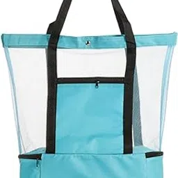 enakshi (label) Beach Tote Bag Versatile Portable Storage Bag for Camping Travel Backpacking Green|Clothing, Shoes & Accessories | Womens Handbags & Bags-picture-33