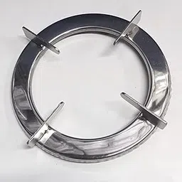 Gas Burner Stand Stainless Steel (18cm) 2 Pcs (Round Model)-picture-17