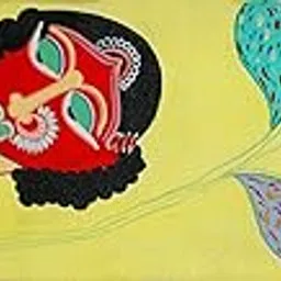 Girl With Baloon (Acrylic Painting By Jagadish Ambalgi)-picture-45