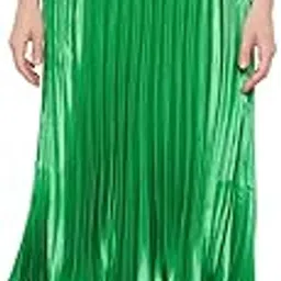 uptownie lite Women's Satin/Crepe Calf Length Pleated Skirt image 1