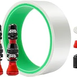 Calandis™ Tubeless Valve Stem Kit Durable Replacement Rim Bike Valves Stem Kit 29Mm Tape Red | Tires | Bicycle Components & Parts | Cycling-image-52