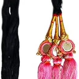 Rizi Punjabi Paranda/Parandi Used as Braid/Tassles Hair Accessories For Girls-picture-11