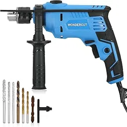 WONDERCUT 810W, Professional, 2900 RPM, 2 Mode Selector, Variable Speed WC-EDH13MM-B Impact Pistol Grip Drill with 7 Pcs Professional Drill Bits (13 mm Chuck Size)-picture-31