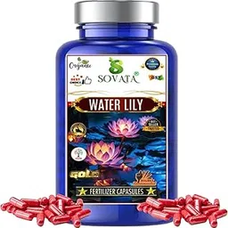 Sovata® Water Lily Fertilizer Capsules (51 no's), Slow Release Organic Fertilizer (90 Days) for Overall Healthy Growth of Water Lily Plants.-picture-34