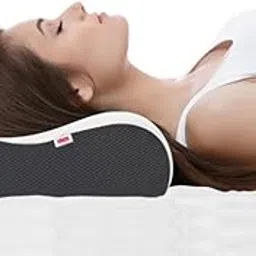Dr.Ortho Premium Orthopedic Cervical Memory Foam Neck Pillow For Pain Relief Sleep, Improves Posture, Vaccum-Squeezed Packaging (Full Size - 60X36X10 Cm),White-image-39