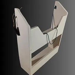 Historical Design Wooden Wall Shelf with Rope Hanger - Vintage Inspired Floating Shelf for Decor, Plants, Photos, Books-picture-18