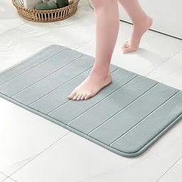 VAGHASIYA Memory Foam Bath Rugs Set (1 Piece) | Toilet Bathroom Mat - Waterproof, Mildew-Resistant, Slip-Resistant | Washable Bathroom Rugs and Mats for Ultimate Protection & Comfort-picture-51