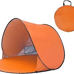 Calandis™ Beach Tent Portable Sunshade Waterproof Pop Up Tent for Sea BBQ Orange | Tents | Tents & Canopies | Camping & Hiking | Outdoor Sports-picture-16