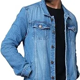 high star Men's Cotton Full Length Jacket HSJKT115-picture-24