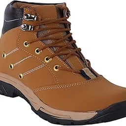 aadi Men's Synthetic Leather Outdoor Shoes, Casual Boots-picture-29