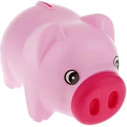 ZOOMELLA Cute PVC Animal Piggy Bank Saving Cash Coin Money Box Children Kids Pink|Pigs| Animals-image-35