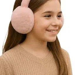 Nephar Ear Muffs for Girls, Kids &Women - Winter Ear Warmers - Soft & Warm Cable Knit Furry Fleece Earmuffs - Ear Covers for Cold Weather Puffy Fluffy Earmuffs (Pack of 1)-image-51