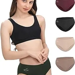 freecultr Women’s Micromodal Mid-Rise Hipster Panties Pack of 5 | Ultra-Soft, Breathable & Stretchable Fabric | Medium Rear Coverage | Everyday Comfort Fit-picture-52