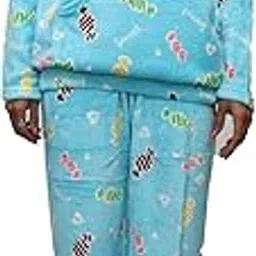 neeba Blue Sweatshirt and Pyjama for Women-picture-15