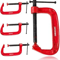 Homdum Heavy Duty G Clamp | C Type Clamping Tool | Set of 4 Pieces (4 inch)-picture-18