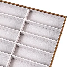 SECRET DESIRE Glasses Tray Multipurpose Display Organizer For Eyeglass Sunglasses Earrings 12 Pair-picture-34