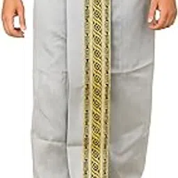 Traditional Dhupion Silk Dhoti Pants for Men, Free Size, Multiple Colors, Comfortable-picture-18