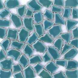 200g Crystal Mosaic Supplies, E-Home Shop Mosaic Chips for Mosaic Crafts Bulk, Mosaic Frame, Ceramic Mosaic Irregular Shape 0.6x1.2 inch - Duck Green-picture-25