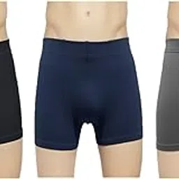 ecolove Trunks for Men | Pack of 3 | Solid Cotton Stretch Trunks with Stay Fresh Technology, and Tag-Free Comfort | Moisture-Wicking SmartSkin Regular Fit Briefs for Everyday Wear-picture-13