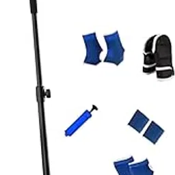 BNF®Boxing Reaction Ball Punch Target Exercise Home Gym Standing MMA Reflex Ball Silver White|Sporting Goods | Training Equipment & Supplies |1 Boxing Reaction Ball-image-1