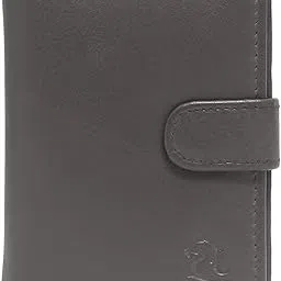 kara Genine Leather Brown Card Holder - Unisex Spacious Bifold Leather Wallet for Men with 16 Credit Debit Card Holder Slot.-picture-32