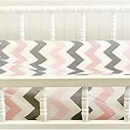 My Baby Sam Chevron Baby in Pink Changing Pad Cover - Pink-image-21