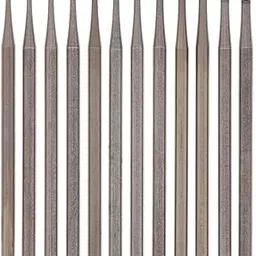 SWISSO Round Cup Burs Set | Rotary Tool Accessory | Jewelry Carving & Engraving Tool | Metal Shaping Bits | Precision Bur Set for Jewelers | Craft & Metalwork Tool 12 Piece Set-picture-27