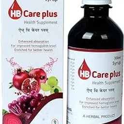 Srm Pharma Hb Care Plus Natural Iron Supplement, Improves Hemoglobin Level No Artificial Flavors, With Bilva, Satavari, Draksha, Amla, Annabedi-image-37
