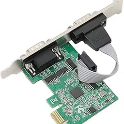 IVELECT PCIE Serial Card, AX99100 Chip PCIE 2 Port Serial Expansion Card Full Duplex Channel for for Linux |-picture-34